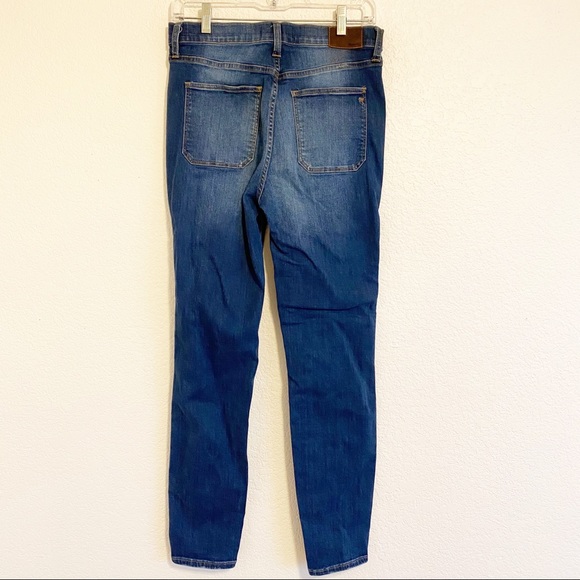 MADEWELL 10" High-Rise Skinny Jeans Sailor Edition - Picture 3 of 10